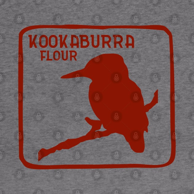 Kookaburra Dingo Flour Australia Souvenir by Closeddoor